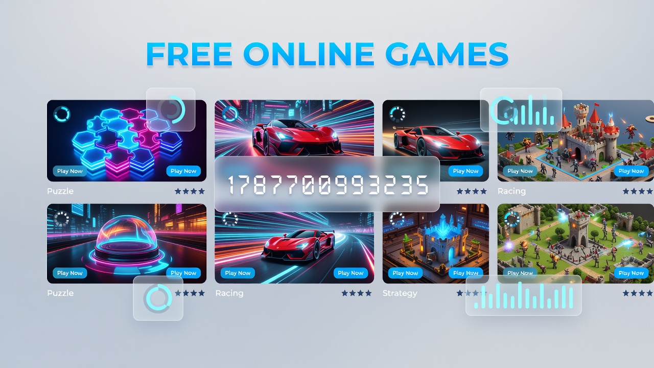 Players engaging with multiplayer browser games on different devices