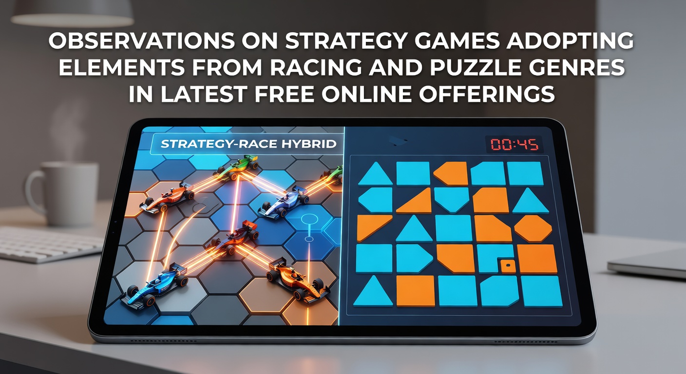 Strategy games blending racing tracks with puzzle grids in browser interfaces